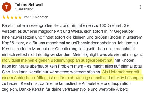 Google-Bewertung 2