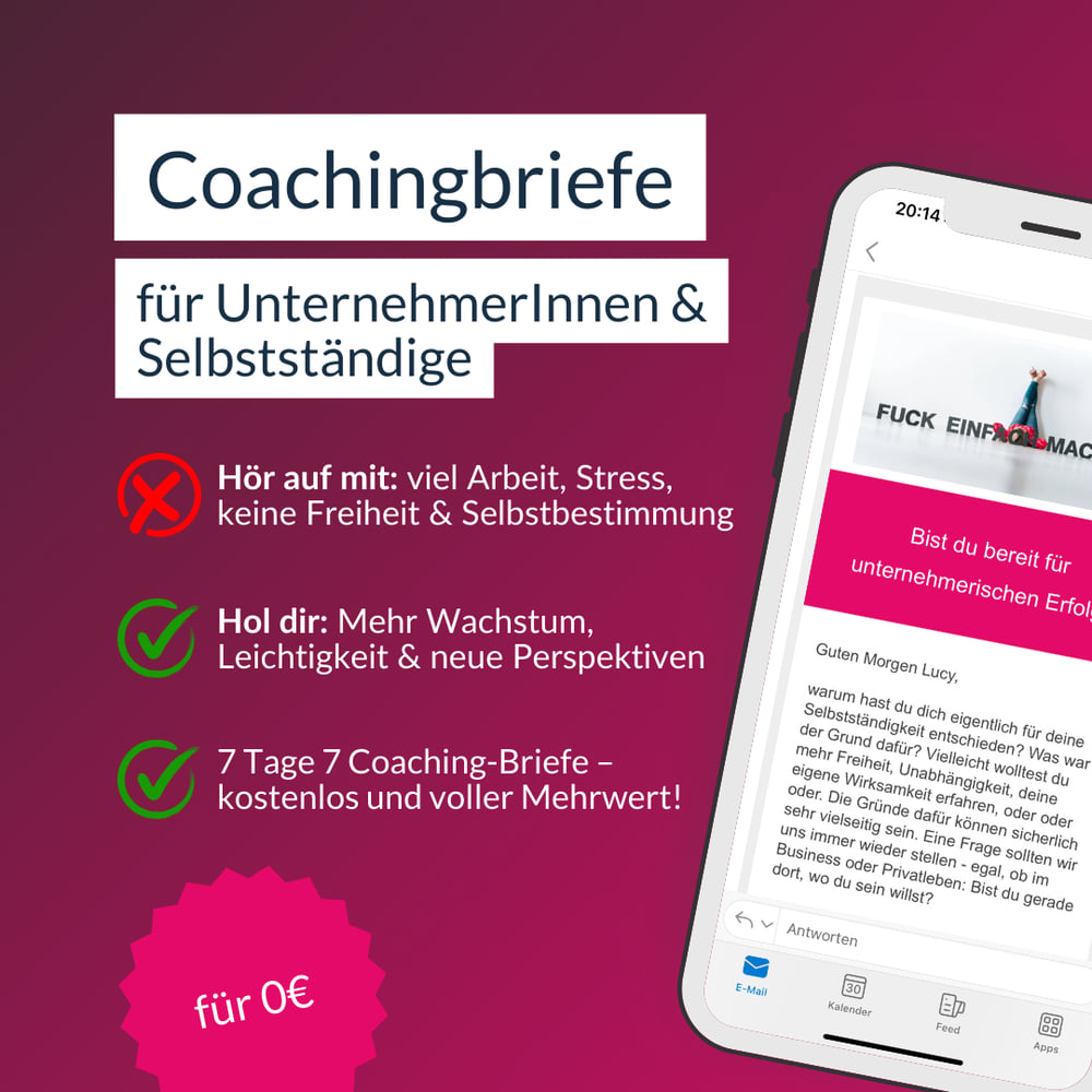 Mentoring & Inspiration für Unternehmer Kerstin Wemheuer Coaching